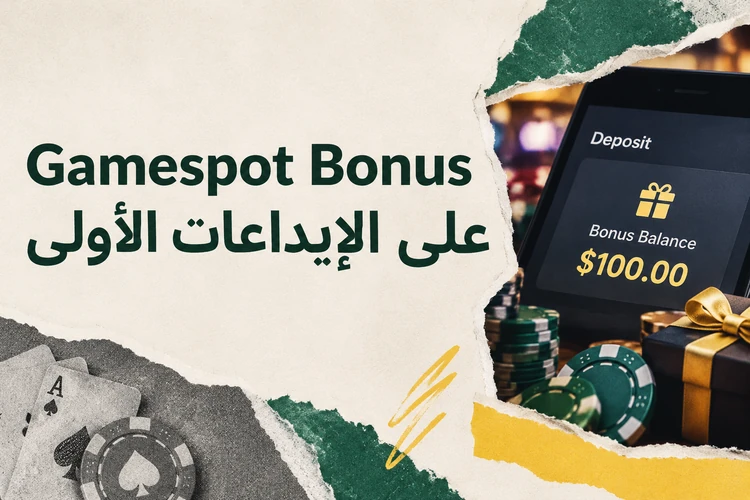 Gamespot Bonus على الإيداعات الأولى